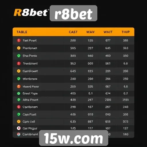 tabela de pagamento do r8bet e suas particularidades